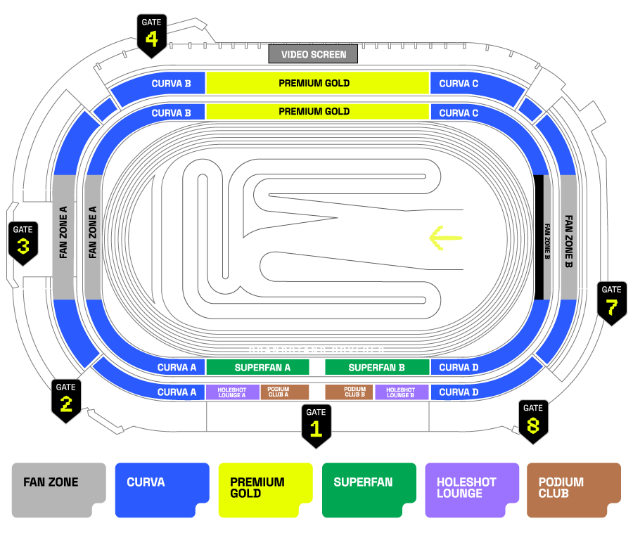 Malaysian GP Stadium Map