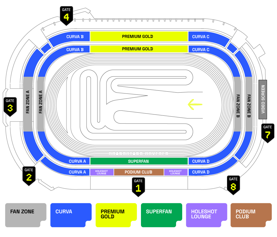 Malaysian GP Stadium Map
